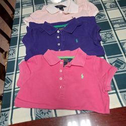 Girls..shirts Size 6..Polo..pink..https://offerup.com/redirect/?o=bHQucGluaw== ..purple