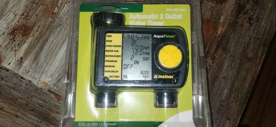 Automatic 2 Outlet Water Timer
