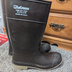 Mens La Crosse Steel Toed Boots