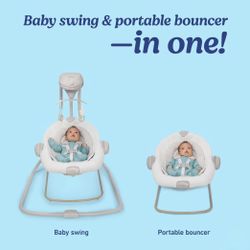 Baby swing & portable bouncer -in one!