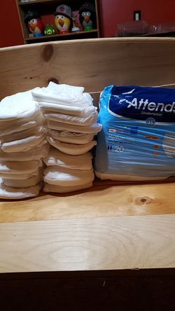 Attends underwear medium for adult.