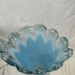 Murano Style Vase 18”
