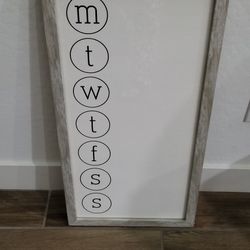 Dry Erase Board