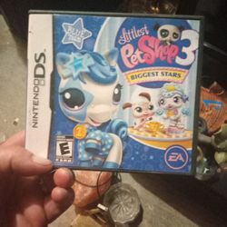Nintendo DS Little Pet Shop Biggest Stars 3