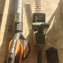 Hedge Trimmer + Leaf blower 