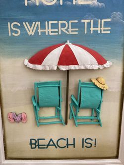 Nautical Beach Sign