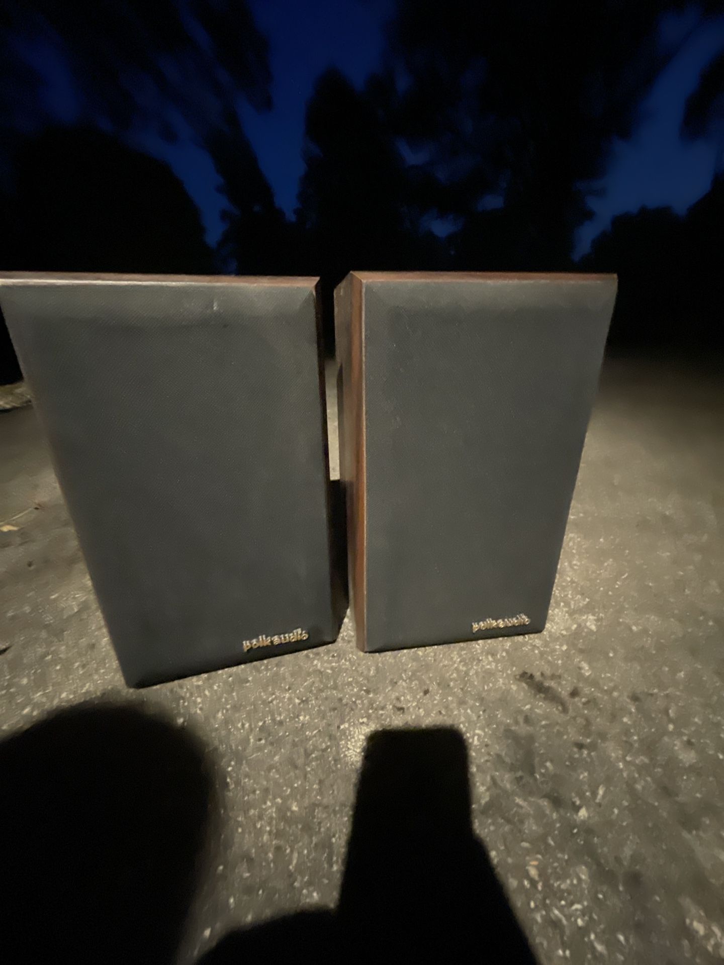 2 Polk Audio Speakers
