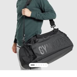New Gymshark Lifting Bag Black. Never Used. Gym Bag