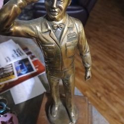 EXXON Vintage Bronze Figurine 