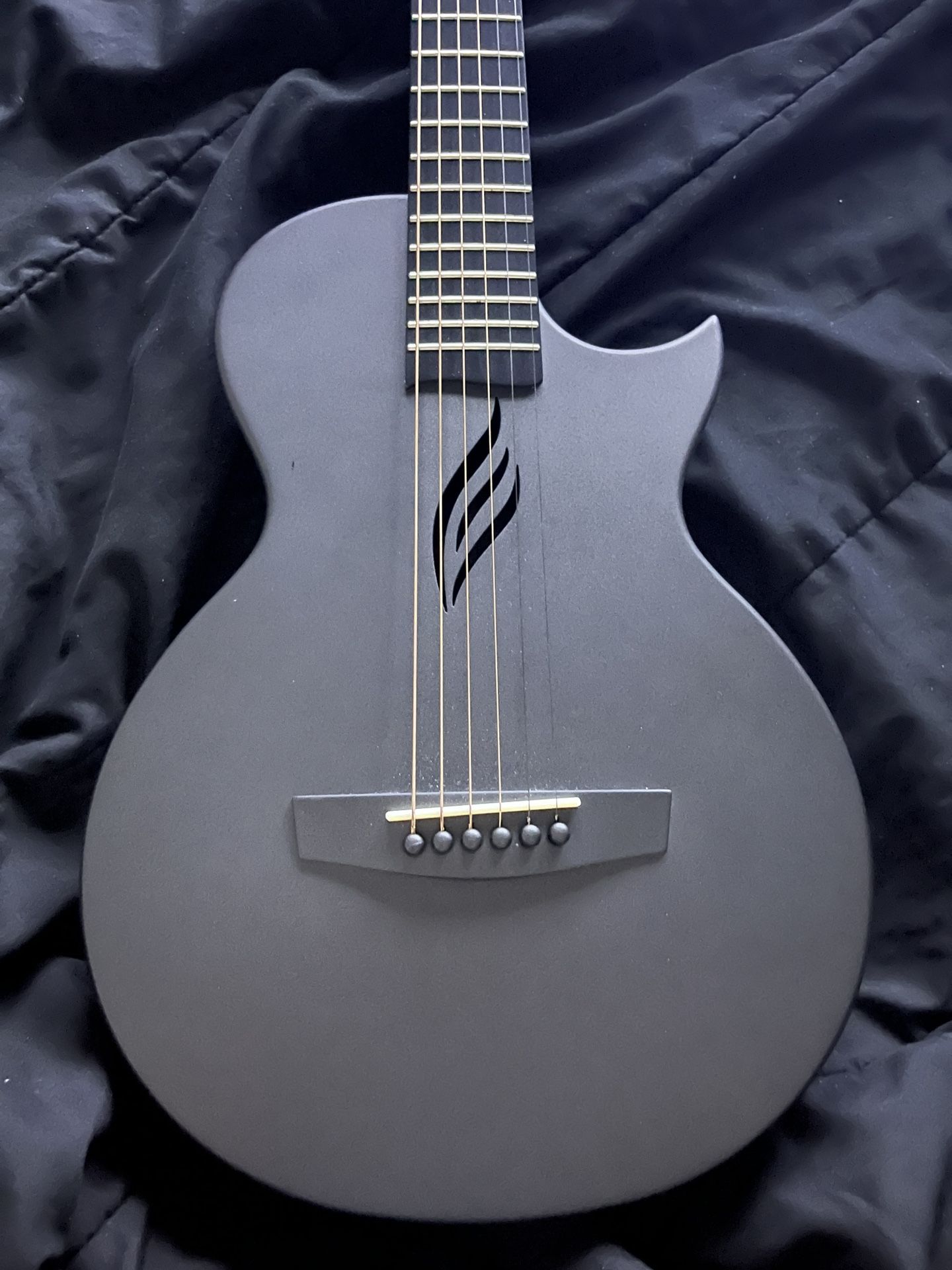 Enya Nova OG Acoustic Guitar - Black