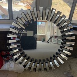 Christopher Knight Home Elaina Circular Wall Mirror, Clear / Mirror