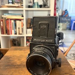 Mamiya RB67 With Instax Back And 120 Back