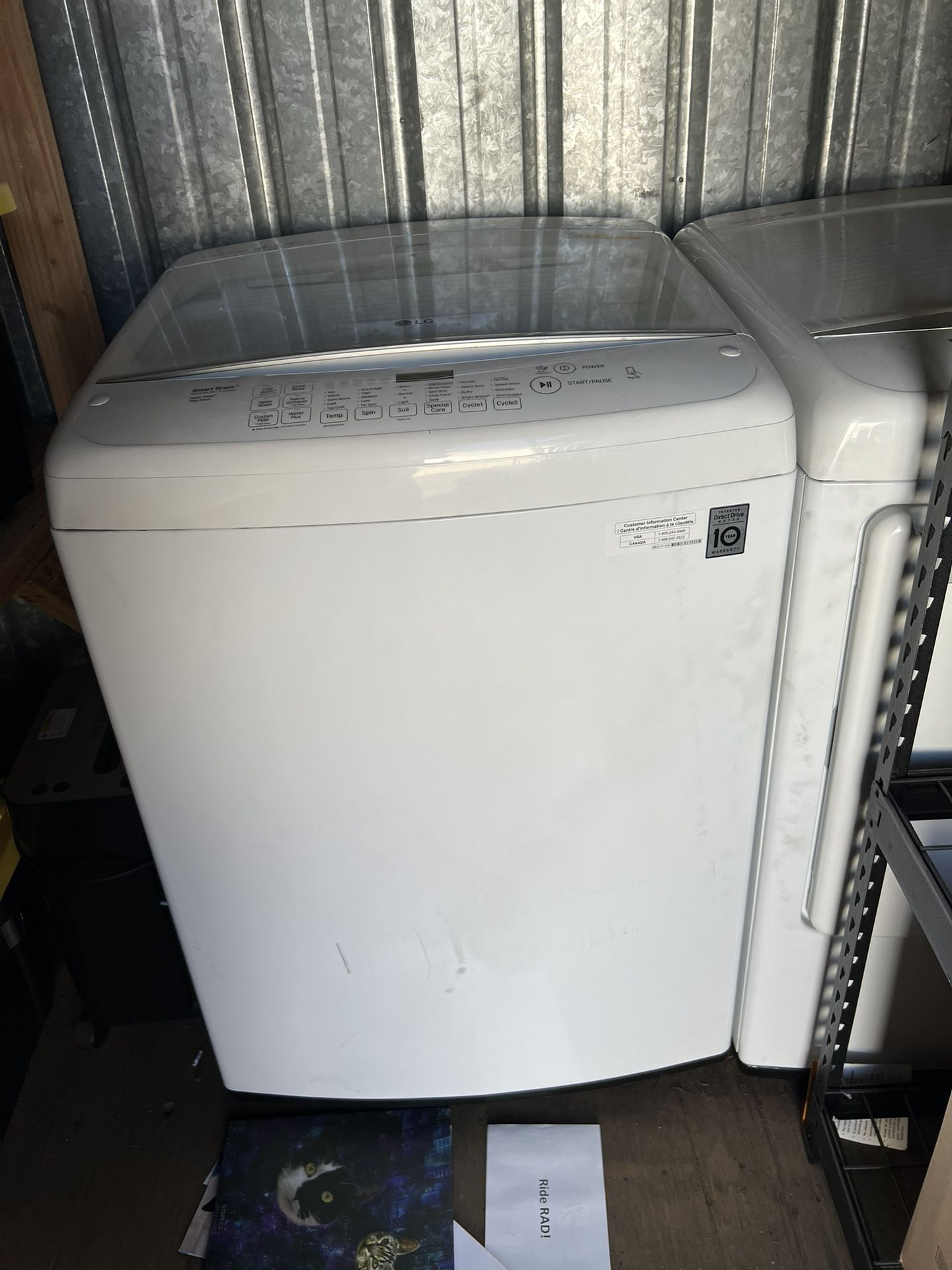 LG Washer And Dryer