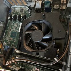 Heat Sink With CPU