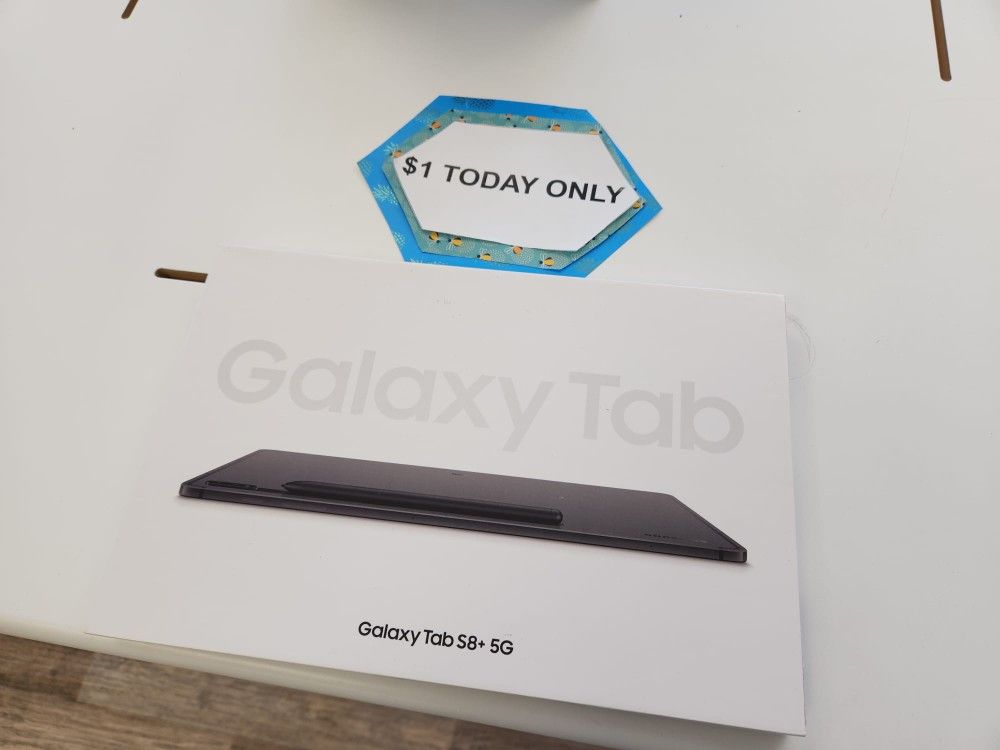 Galaxy Tab S8 Plus 5G- Pay $1 DOWN AVAILABLE - NO CREDIT NEEDED