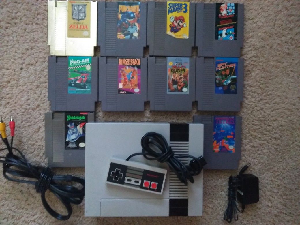 10 NES games with a Nintendo Entertainment System