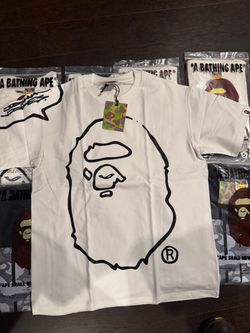 A Bathing Ape BAPE Ape Head T-Shirt White