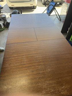 Solid Oak Wood Kitchen Table