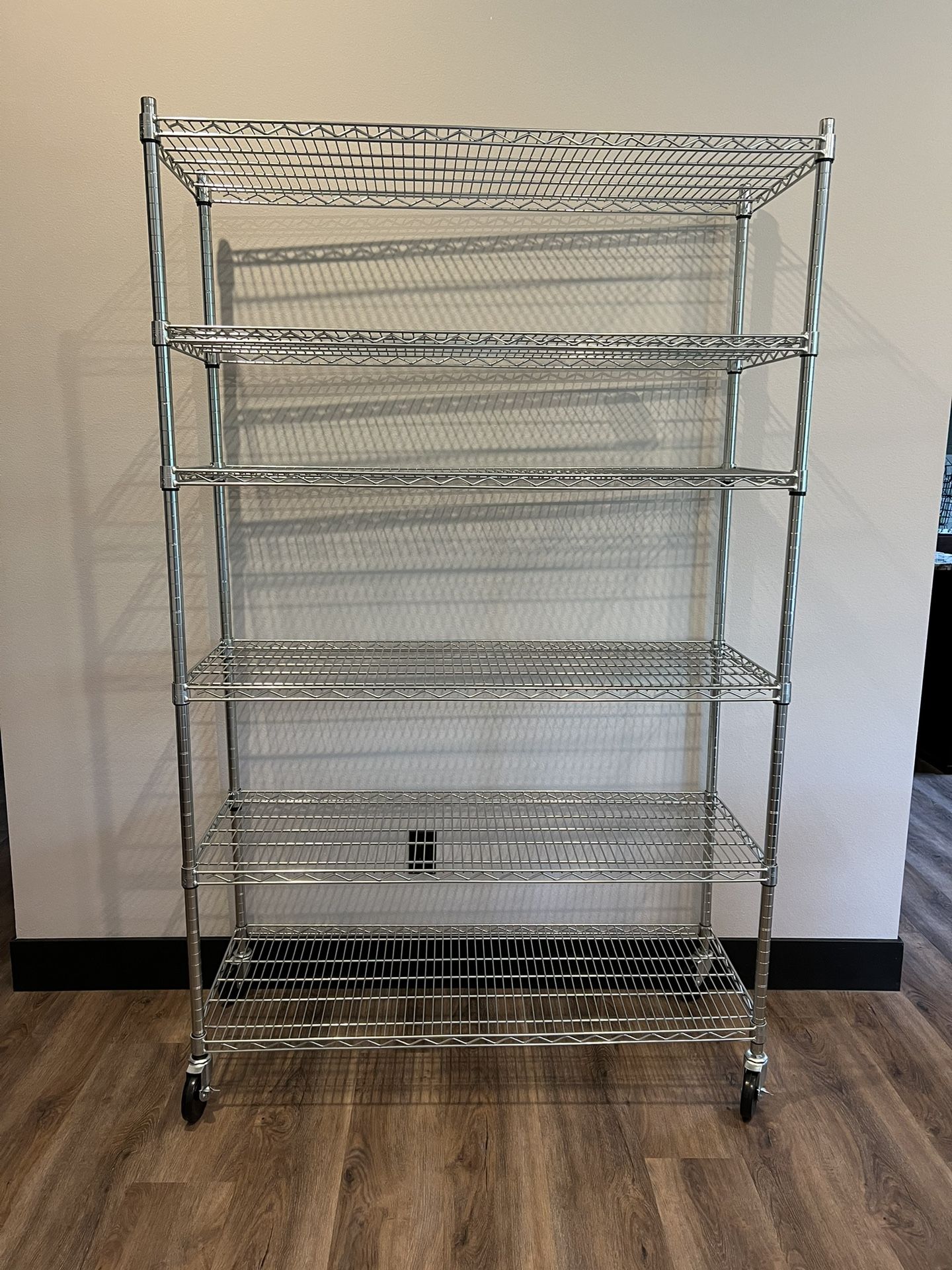 Shelves with wheels