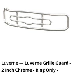 2” Tubular Chrome Grill Guard