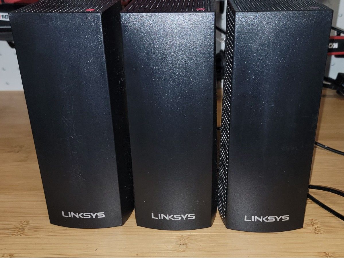 linksys - velop ac2200 tri-band mesh wi-fi 5 system (3 pack) - black