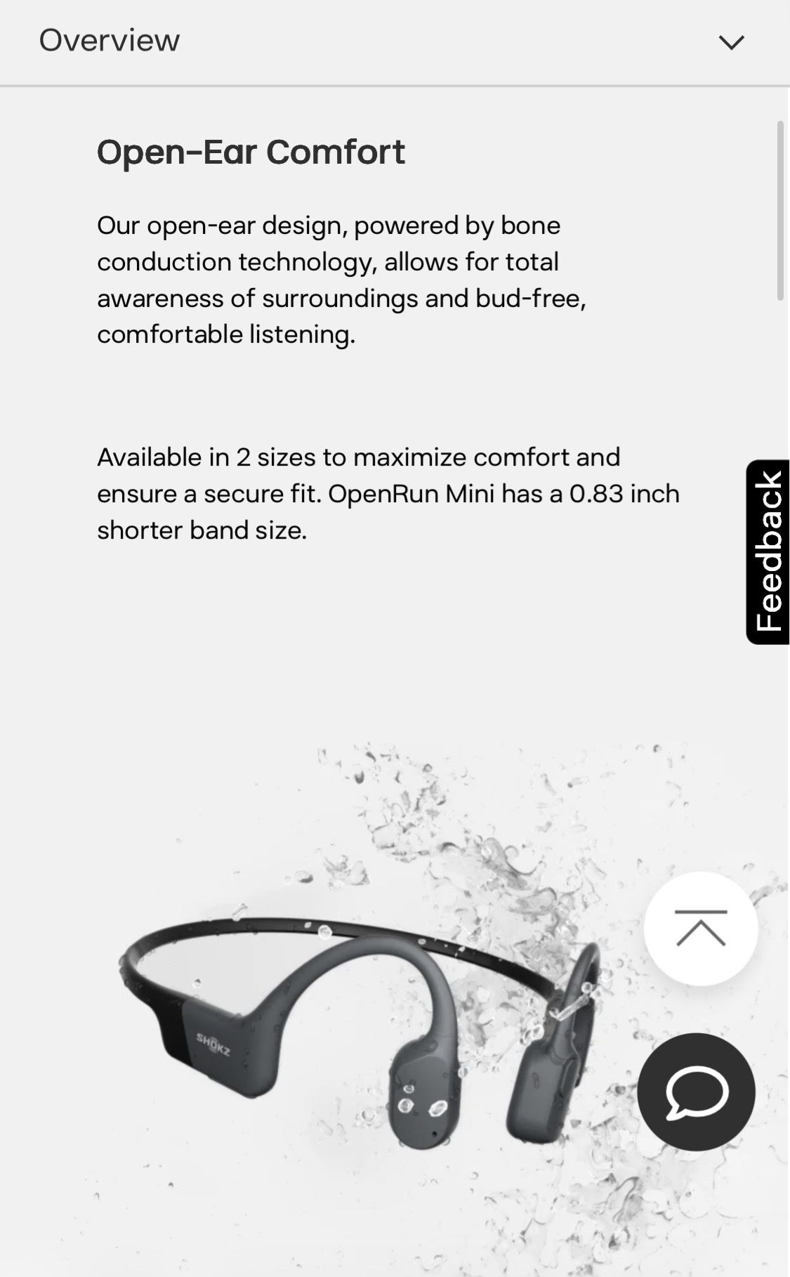 SHOKZ OPENRUN HEADSET MINI