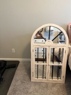 Mission Style Window Mirror
