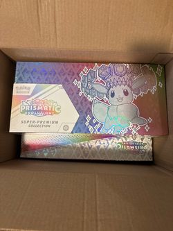 Pokémon Scarlet & Violet Prismatic Evolutions Super-Premium Collection
