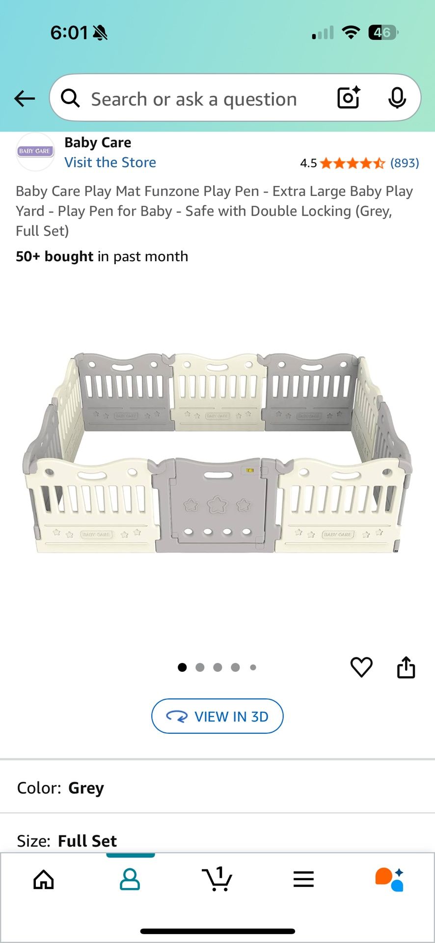 Baby Care Funzone Play Pen – $200