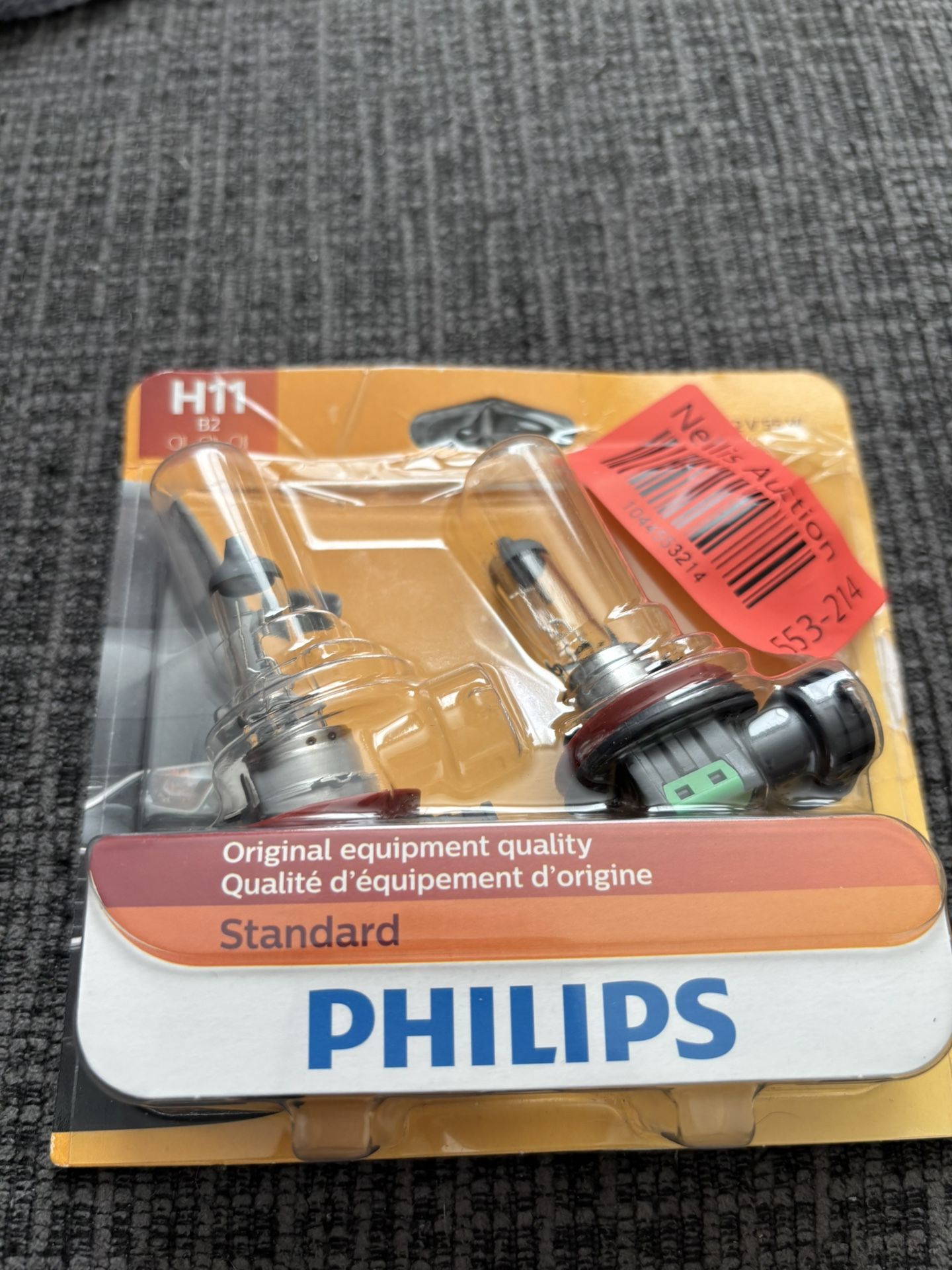 headlight replacement H11 bulbs