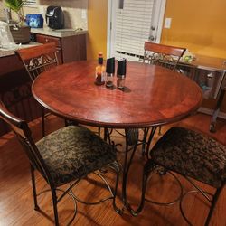 Pub Style Table And Chairs