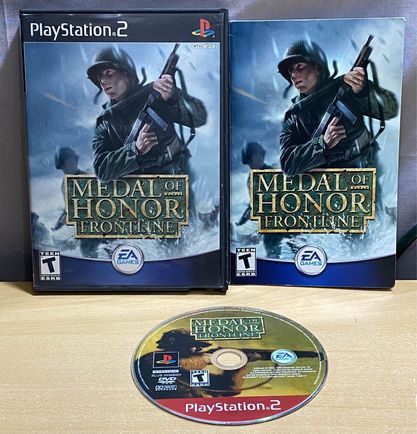 PS2 Sony PlayStation 2 Medal of Honor Frontline