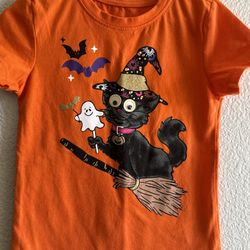 girls halloween shirt 