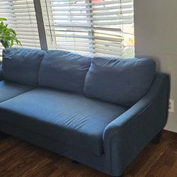 Blue Sleeper Sofa By Ashley Furniture