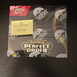 Pokemon Perfect Order Booster Box (36 Packs)