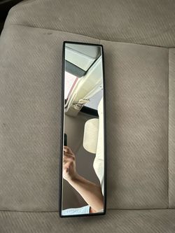 12"Large Universal Panoramic Convex Car Rear View Mirror Wide Angle Clip On 300