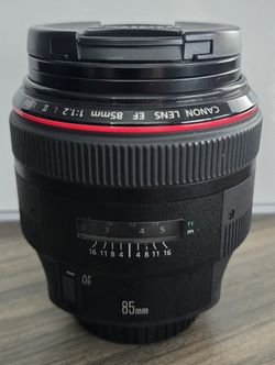 Canon EF 85mm f 1.2L II with Hoya HD UV FIlter