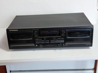 Pioneer CT-W4000 stereo bundle cassette deck vintage