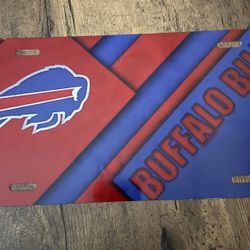 Buffalo Bills License Plate 