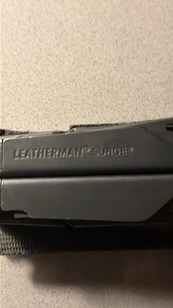 Leatherman surge black oxide