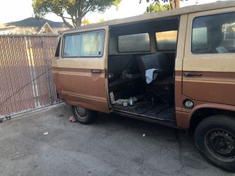 V w vanagon 1981