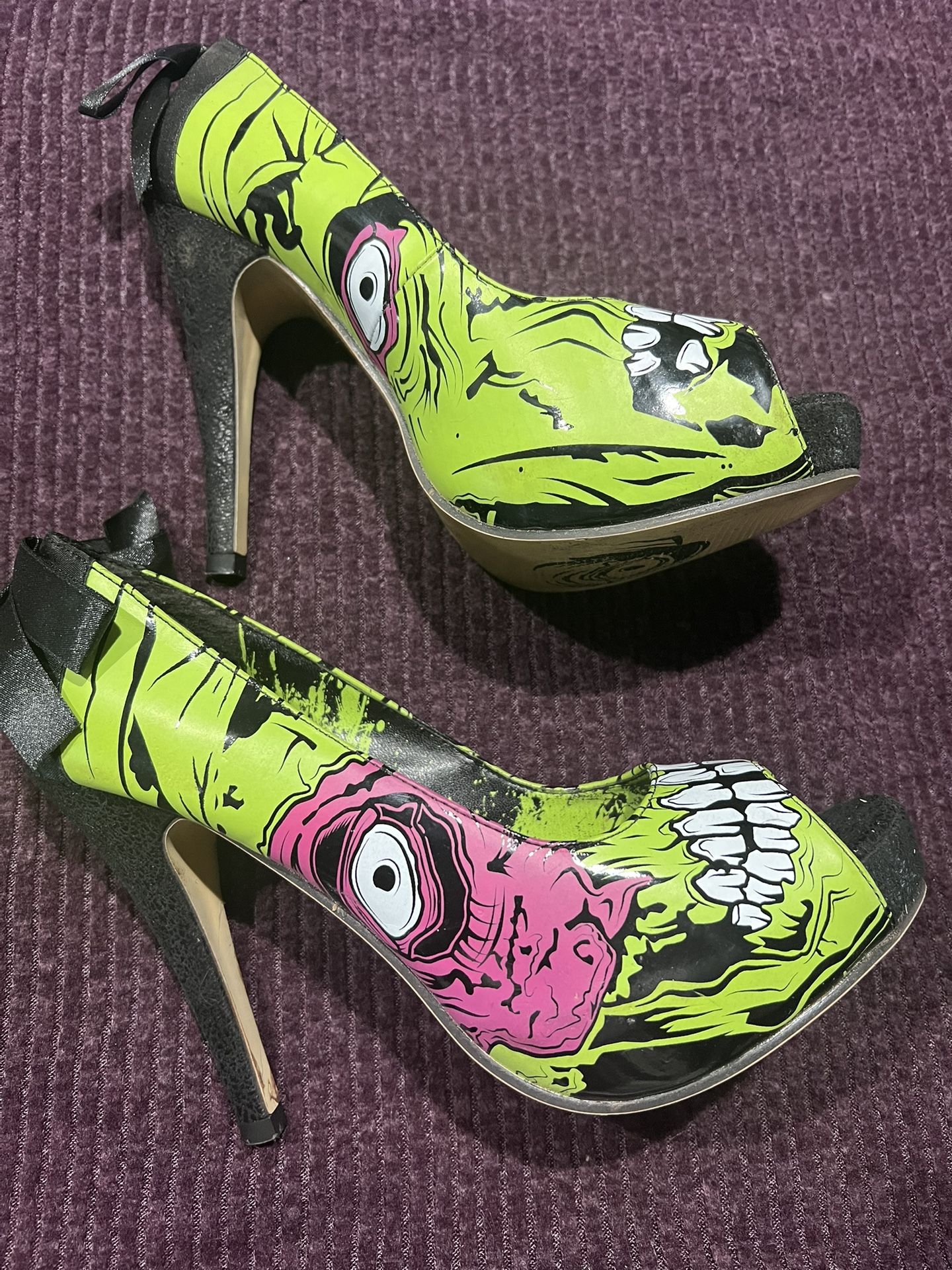 Iron Fist Zombie Stomper Platform Shoes