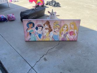 Princess Canvas Art Frame