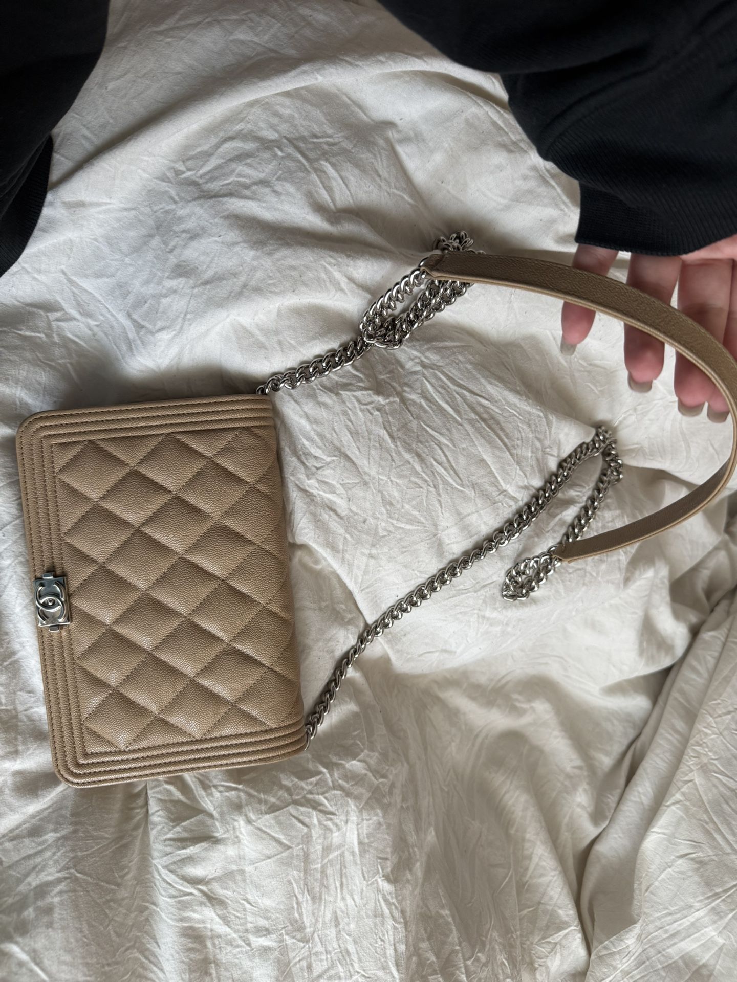 Chanel Boy Wallet On Chain