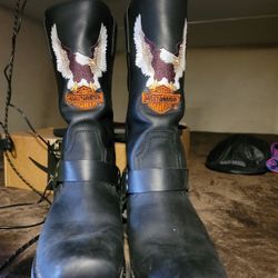 HARLEY DAVIDSON BOOTS  Size 11