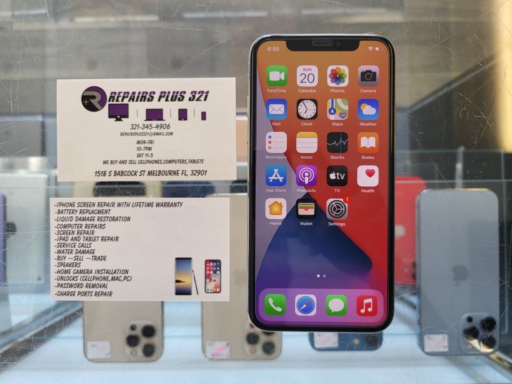 Unlocked White iPhone X 64gb