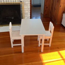 Kids Table With Two Chairs