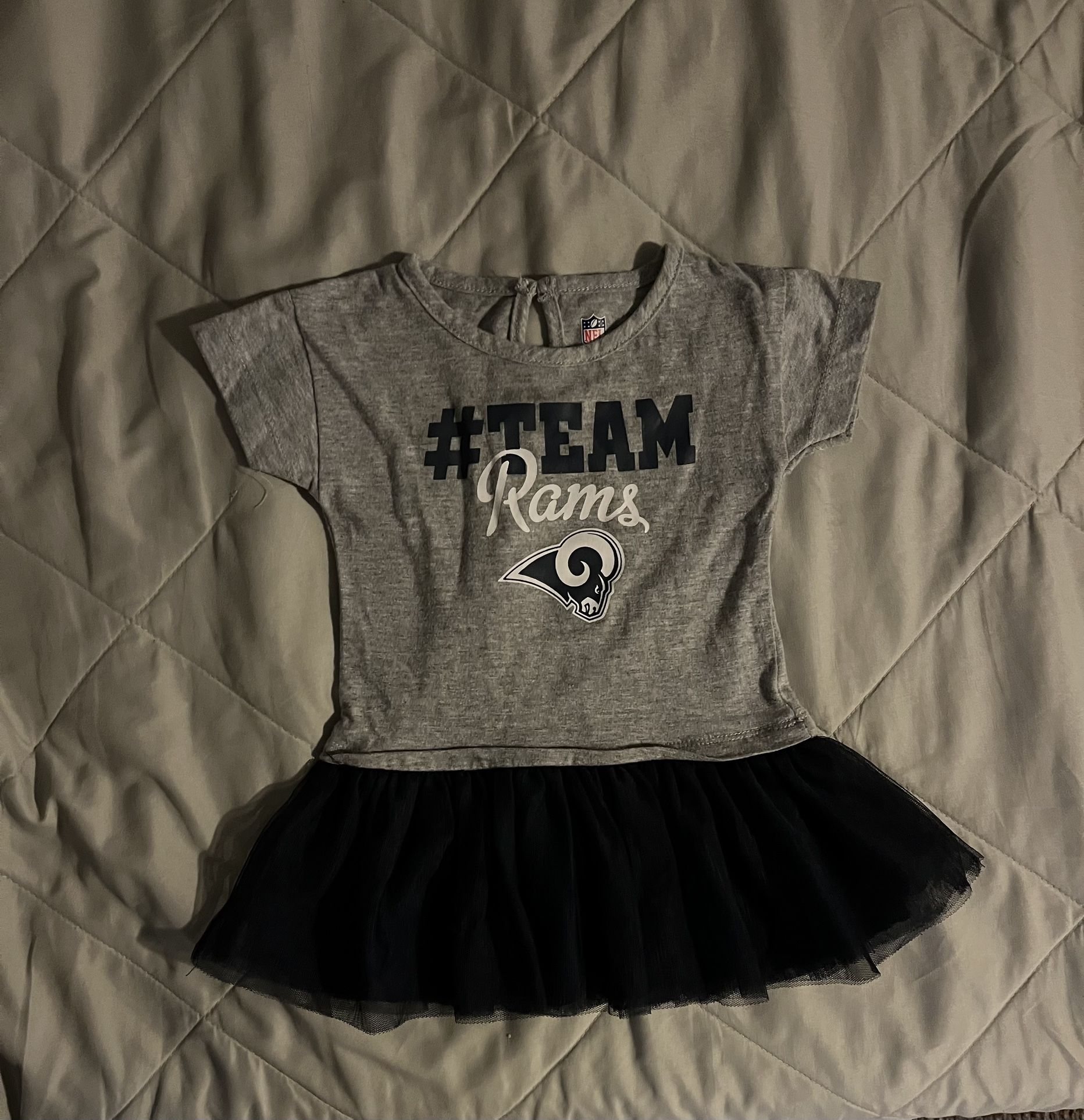 Rams Toddler Dress