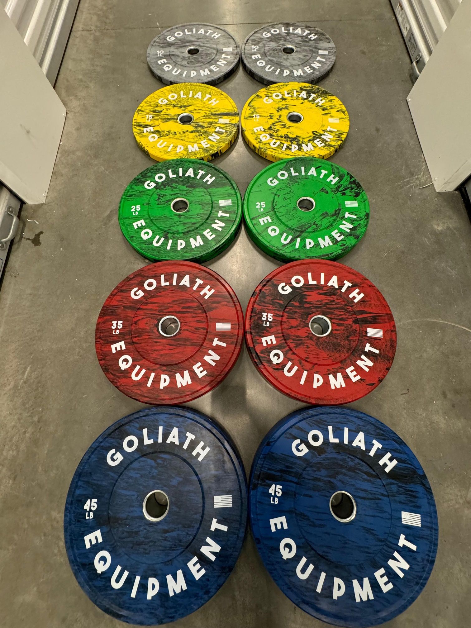 Bumpers Plate, Brand New In Box, Olympic Weights, Professional Weights