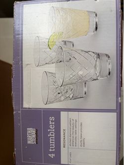 Four Martha Steward Tumbler